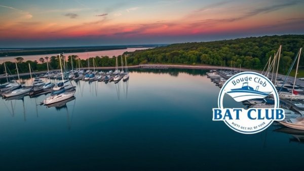 Reciprocal membership for boat clubs at twilight marina scene