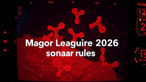 Fishing tournaments sonar display with 2026 rules overlay.