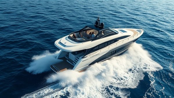 2026 Tiara 39 LS boat cruising in open sea during test.