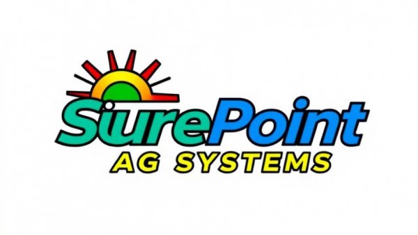 SurePoint Ag Systems logo illustrating modern agricultural solutions.