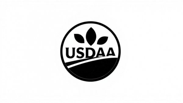 USDA logo emblem in black and white