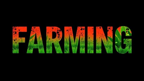 Precision Farming featured in vibrant typography banner