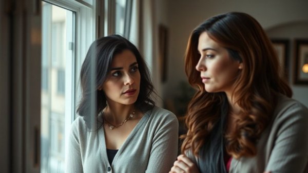 Emotional intelligence in leadership shown through attentive conversation.