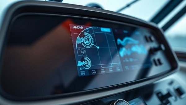 Understanding your Garmin marine radar display in a boat cockpit.