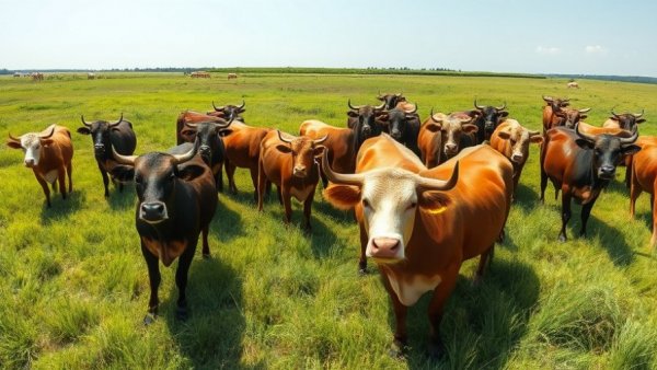 Cattle grazing in a green field, R&D Tax Credit for Livestock Research.
