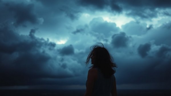 Moody landscape illustrating vicarious trauma coping strategies.