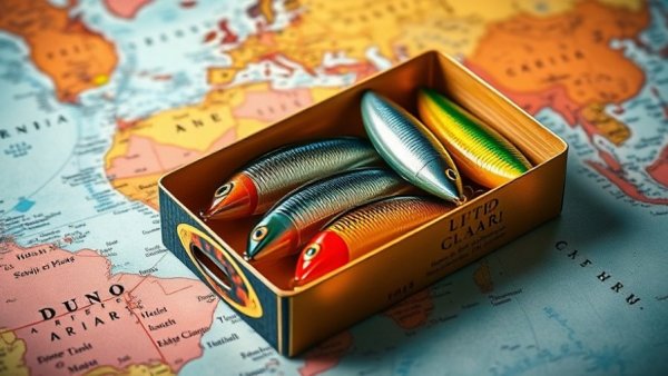 Wired2fish Jerkbait Bundle contest display with fishing lure box.