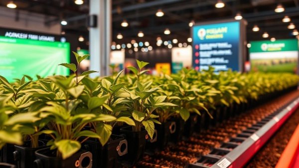 SurePoint Ag planter technology upgrades featured at a trade show.