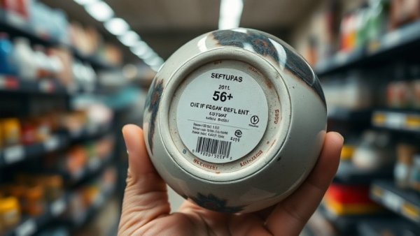 Close-up of a paperweight with price label in a retail setting.