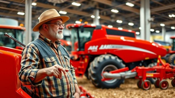 New strip-till equipment showcased at trade show.