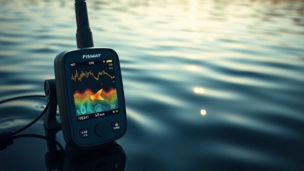 Advanced 360-degree sonar for fishing displays underwater fish.