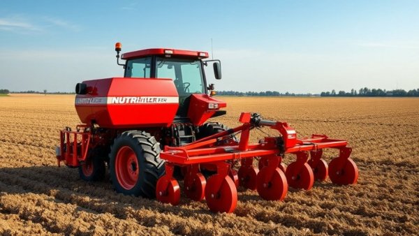 Nutri-Tiller 1000 Series efficiently tilling a field in daylight.