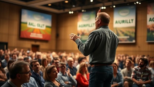 2026 National Strip-Tillage Conference speaker engaging audience.