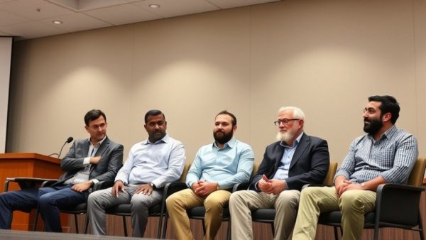 AI in Agriculture panel discussion at professional event.