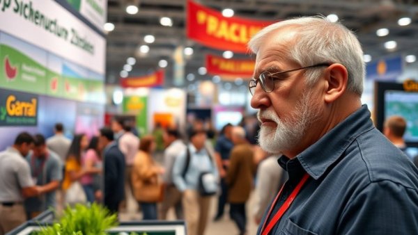 PTx SmokeRow weed escape solution at agricultural expo.