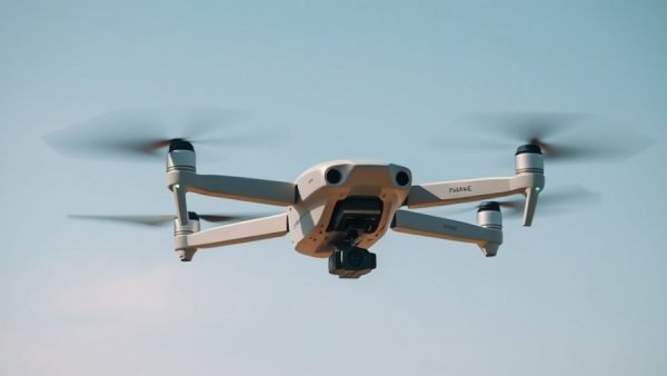 FAA DETER Program drone in flight against clear sky