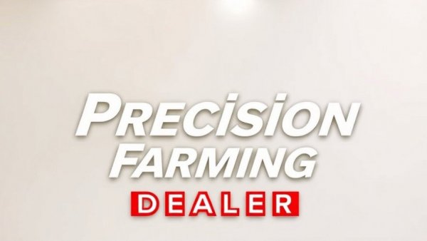 Colorful Precision Farming Dealer logo with modern font.