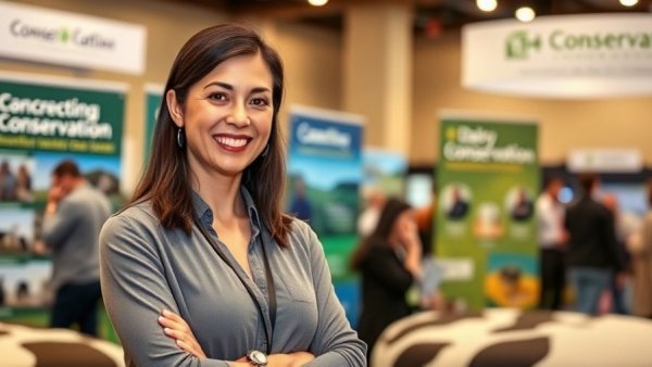 Dairy Conservation Navigator presentation at event