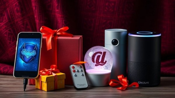 Affordable colorful gifts under $30 on dark background.