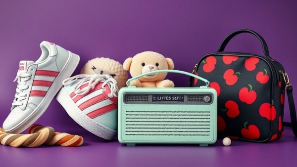 Trendy gifts collage for 16-year-old girls, TikTok approved.