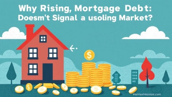 Why Rising Mortgage Debt Doesn’t Signal a Housing Market Crash/ text