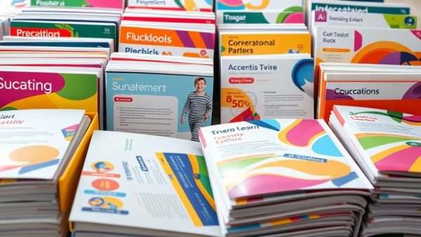 Colorful guidebooks for teenagers on various topics