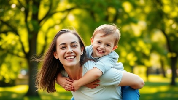 Encouraging Children With Special Needs During School Breaks: A joyful moment in the park.