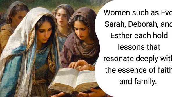 Comic-style biblical figure in promotional image for Bible reading plan.