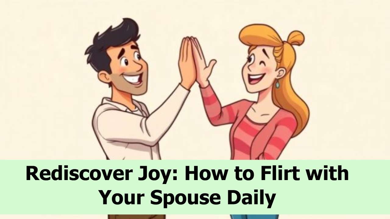 Illustrated couple high-fiving, marriage assessment background.