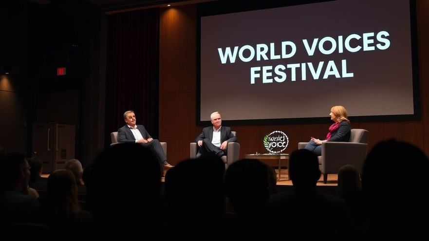 Reviving Conversations: Why the 2026 World Voices Festival Matters to All