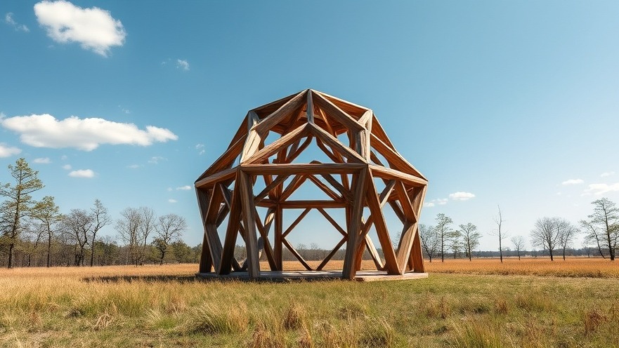 Building a Better Future: Students Explore Timber Pavilions at Woodstock Festival