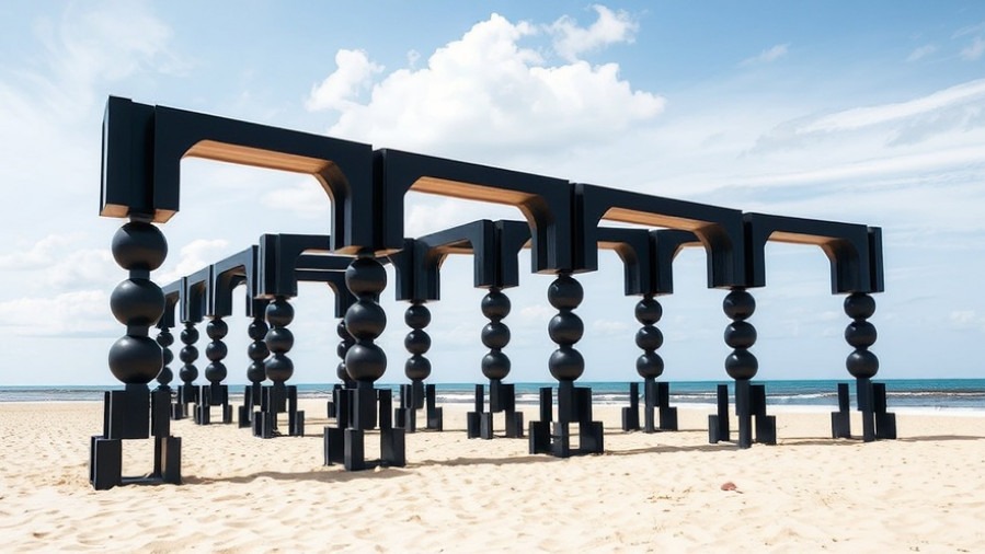 Discover How Pilar Zeta's Iridescent Colonnade Can Recalibrate Your Mind