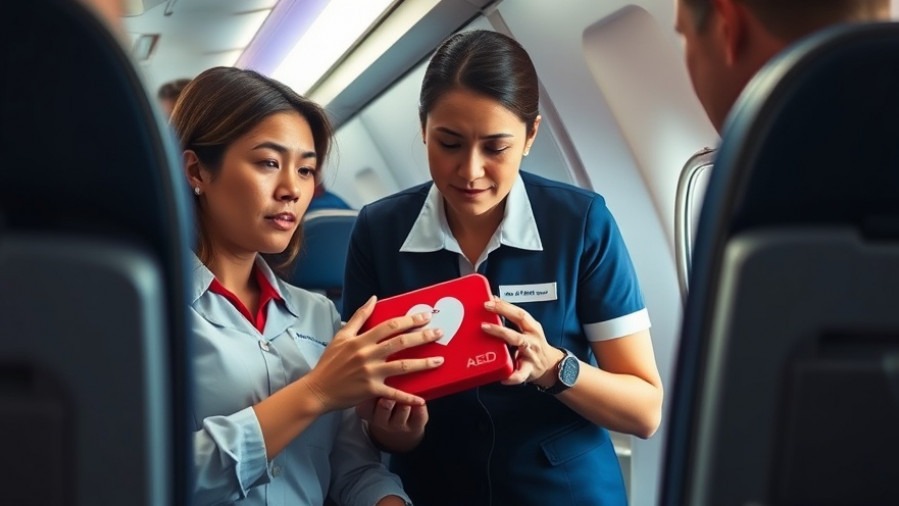 Why AEDs on Every Flight Are Crucial for Cardiac Arrest Survival Rates