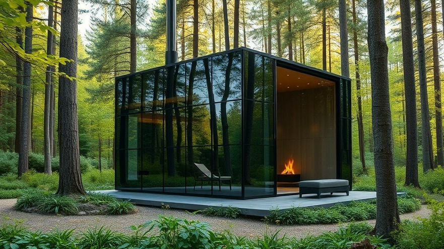 Explore Productive Remote Workspaces in ÖÖD's Mirrored Cabins