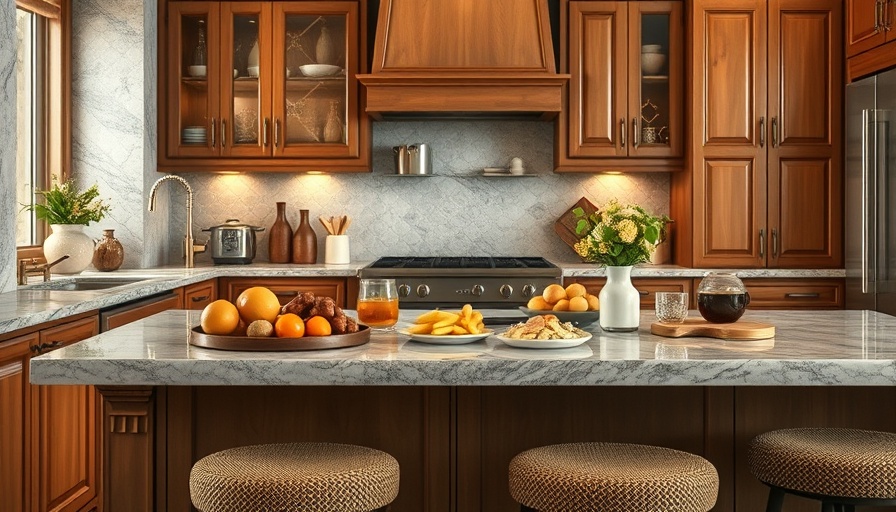 Kitchen counter setup highlighting food placement to prevent counter surfing in Labradors.