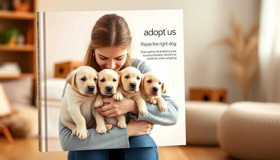 Informative guide on choosing the right Labrador puppies, book cover.