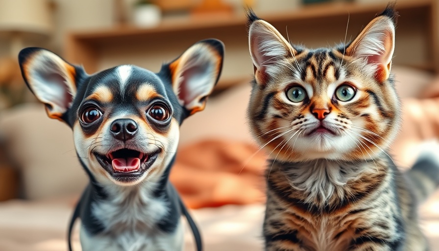 Funny pets bringing joy with quirky expressions.