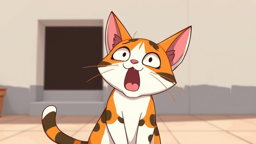 Surprised cat reacting to a cucumber, funniest animal moments.