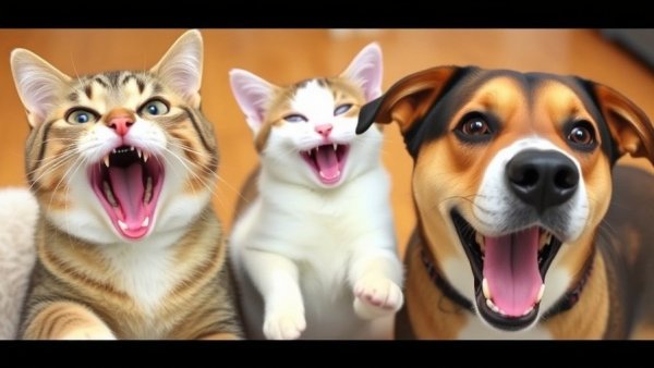 I'm 101% SURE that you will LAUGH EXTREMELY HARD ? The Funniest Cat & Dog Moments Compilation ? ?
