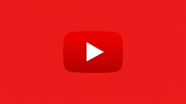 YouTube logo for funny pet videos on a red background