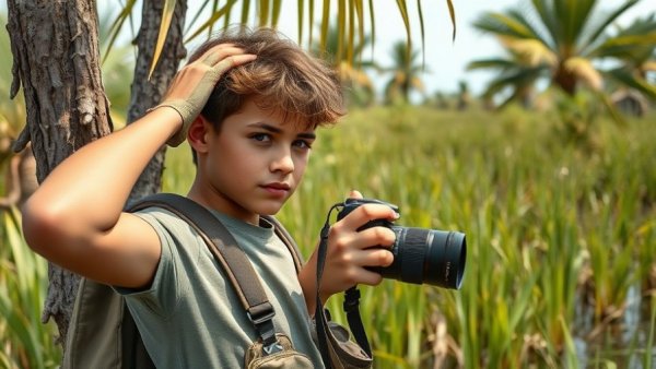 SnapshotUSA Wildlife Monitoring in wetlands with camera setup