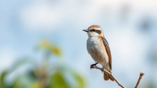 Scissor-tailed flycatcher on post, bird-friendly ranching practices backdrop.