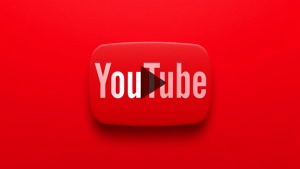 YouTube logo, symbolizing video content platform, vibrant design.