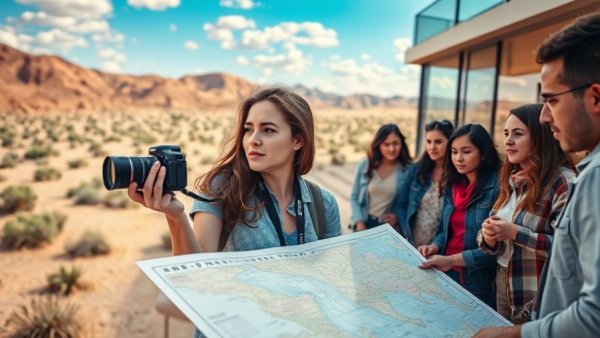 Salton Sea Leadership Program 2026 participants exploring and collaborating.