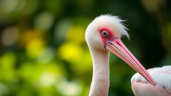 Roseate spoonbill portrait highlighting Conservation Legacy in Washington.