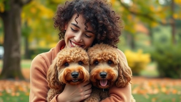Smiling woman with poodle, PetSmart 2025 CSR report cover.
