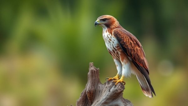 Hawk on driftwood highlights funding for Arizona's lands and waters.
