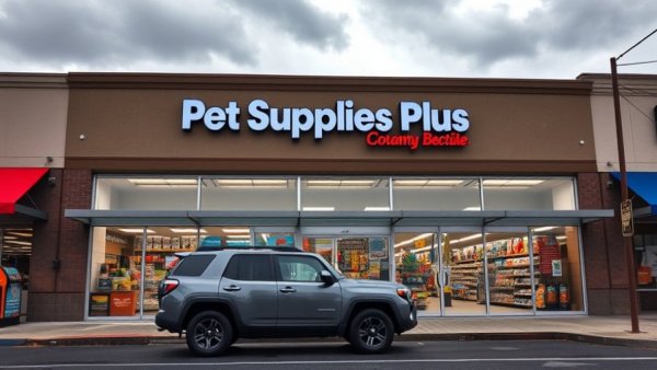 New Pet Supplies Plus location in Long Island with store front