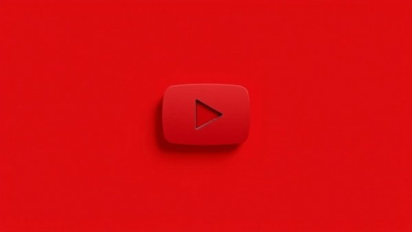 Minimalist YouTube play button on red background for Bolt rescue story video.