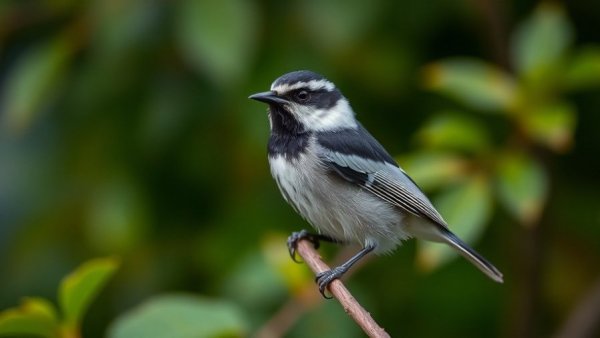 Close-up of a bird perched on a branch in natural habitat.